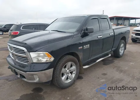 2013 Ram 1500 Big Horn z USA, uszkodzony, nr VIN 1C6RR7GT2DS624406